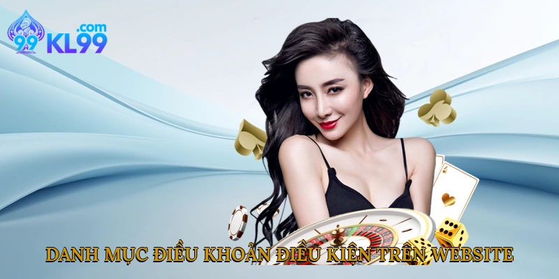 Danh mục điều khoản điều kiện trên website